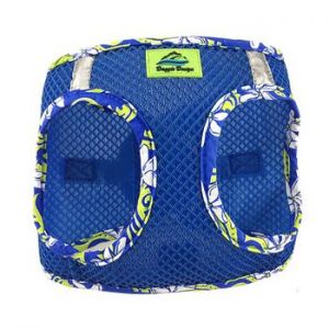 Choke Free Cobalt Blue and Lime harness